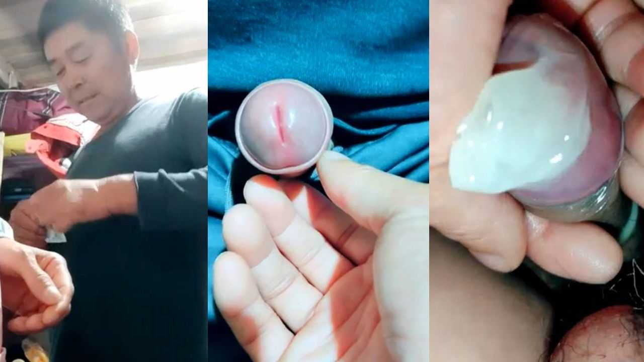 猴姐上门帮憨厚叔取精