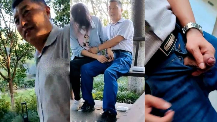 路上勾引帅叔聊骚费尽周折取精